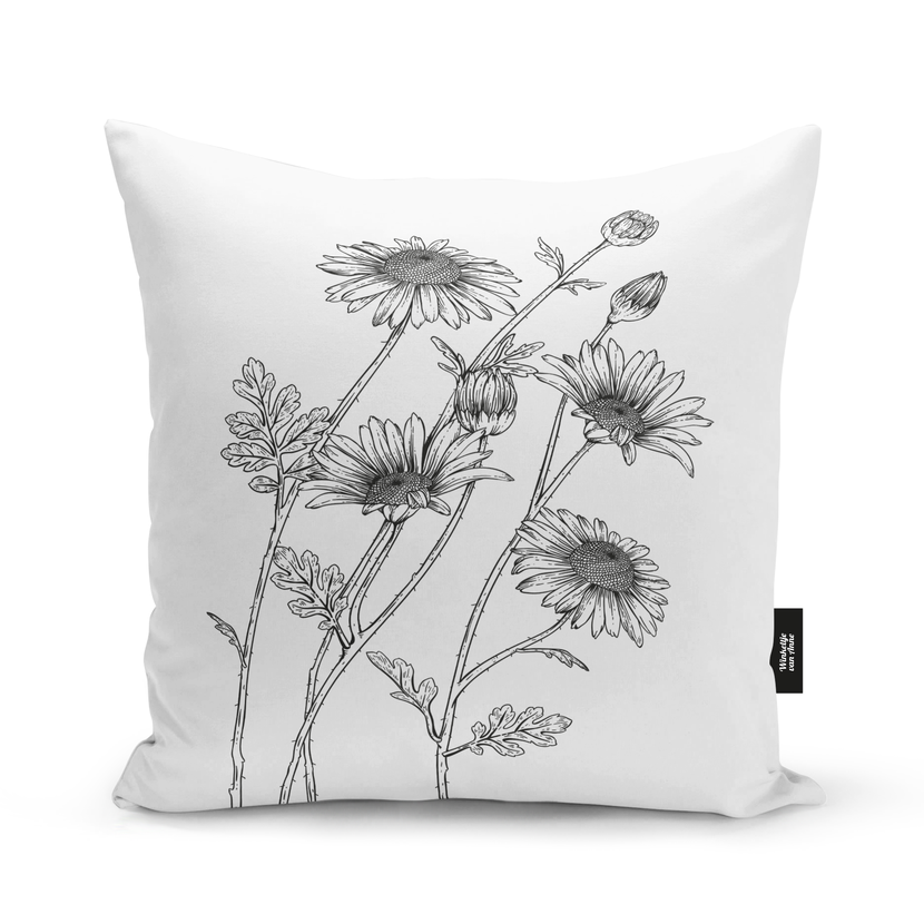 Buitenkussen | SUPERSIZE | 60 x 60 CM | Flower