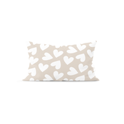 Buitenkussen | 50 x 30 CM | Hearts all over