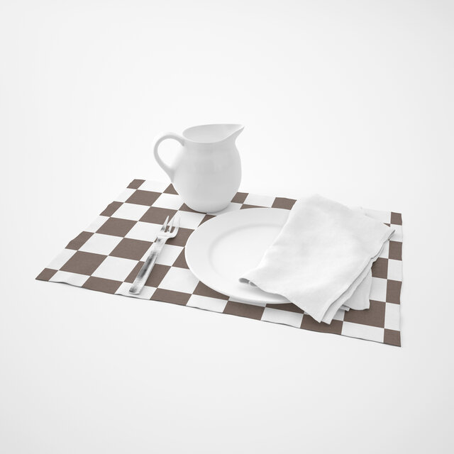 Placemat | Retro Brown