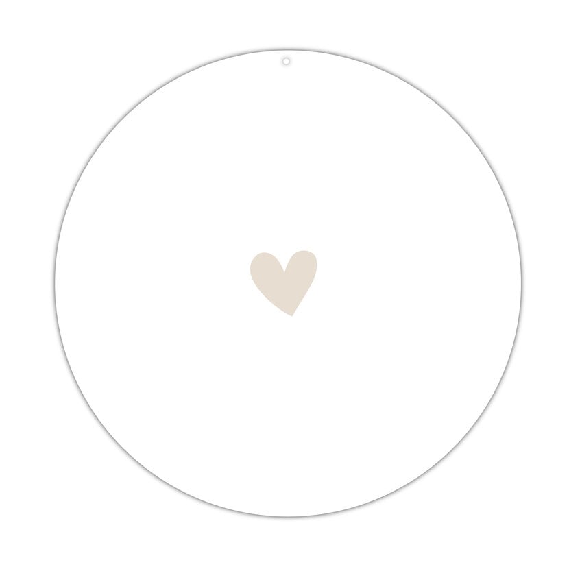 Roundie |  Muurcirkel | Hartje