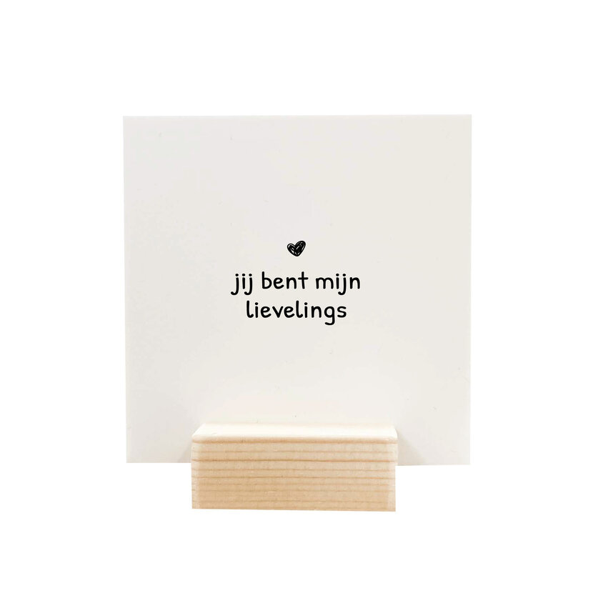 Quote blockie | Jij bent mijn lievelings