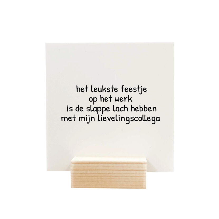 Quote blockie | Leukste feestje