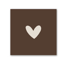 Forex tegeltje | In geschenkverpakking | Hartje Bruin