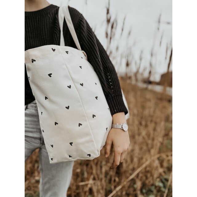 XXL Bag | Hartjes | LICHT BESCHADIGD