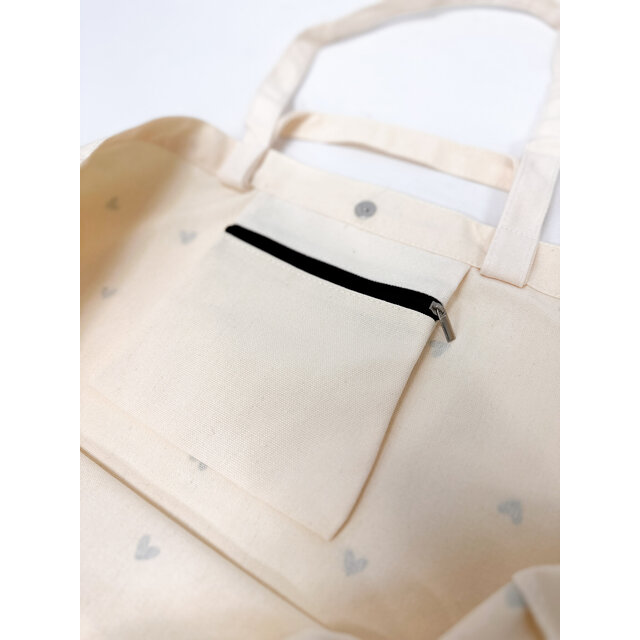 XXL Bag | Hartjes | LICHT BESCHADIGD