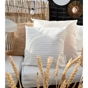 Buitenkussen | 40 x 40 CM | Beige striped