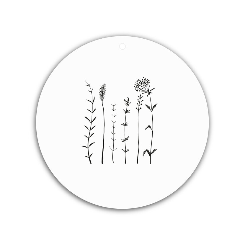 Roundie |  Muurcirkel | Bloom