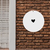 Roundie |  Muurcirkel | Hart