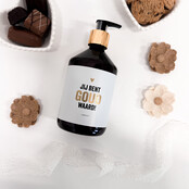 Luxe handzeep | Jij bent goud waard | Wit Goud