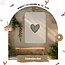 winkeltjevananne.nl Celebration Deal | Limited edition tuinposter hartje striped