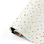 winkeltjevananne.nl Rol inpakpapier | Flocks Gold Retro | 3 meter