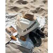 Strandtas | XXL Bag | Hi Sunshine | LICHT BESCHADIGD Strandtas | XXL Bag | Hi Sunshine | LICHT BESCHADIGD