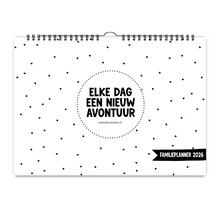 Familieplanner 2026 | A4 | Met gratis stickervel