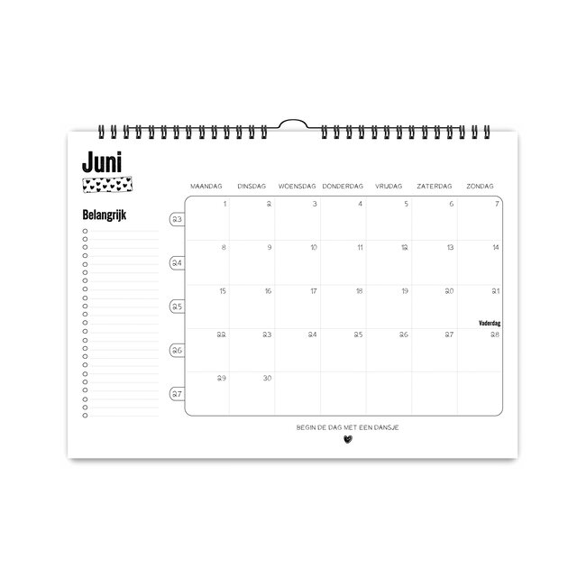 Maandkalender 2026 | A3 Maandkalender 2026 | A3