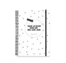 Agenda 2026 | Horizontale schrijfrichting | Met gratis stickervel