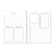 Agenda 2026 | Horizontale schrijfrichting | Met gratis stickervel