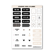 Agenda 2026 | Horizontale schrijfrichting | Met gratis stickervel