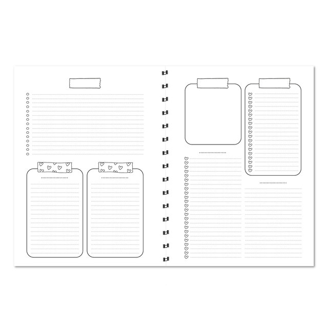 Agenda 2026 | Verticale schrijfrichting | Met gratis stickervel