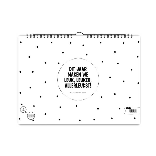 Voordeelset | Familieplanner en maandkalender 2026