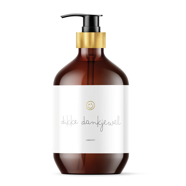 Luxe handzeep | Dikke dankjewel | Goud