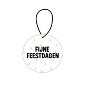 Mini roundie hanger | Fijne feestdagen