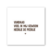 Forex tegeltje | In geschenkverpakking | Heerlie