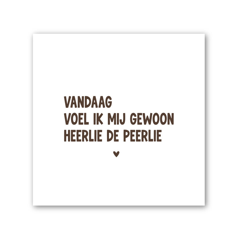 Forex tegeltje | In geschenkverpakking | Heerlie