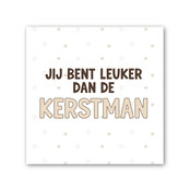 Forex tegeltje | In geschenkverpakking | Leuker dan de kerstman