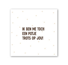 Forex tegeltje | In geschenkverpakking | Trots