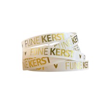 Lint | Fijne kerst | Goud | 5 meter