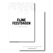 Minikaartje | Fijne feestdagen