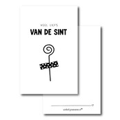 Minikaartje | Lief van de sint