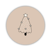 Onderzetter | Zand | Kerstboompje