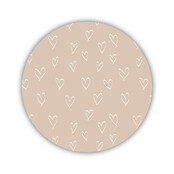 Onderzetter | Beige | Multi hart
