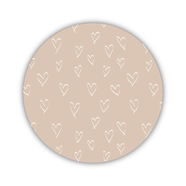 Onderzetter | Beige | Multi hart