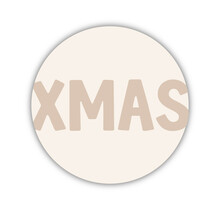 Onderzetter | Beige | Xmas