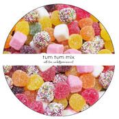 Sweeties | Snoepzak hartjes | Fijne feestdagen