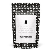 Sweeties | Snoepzak hartjes | Kerstgedicht