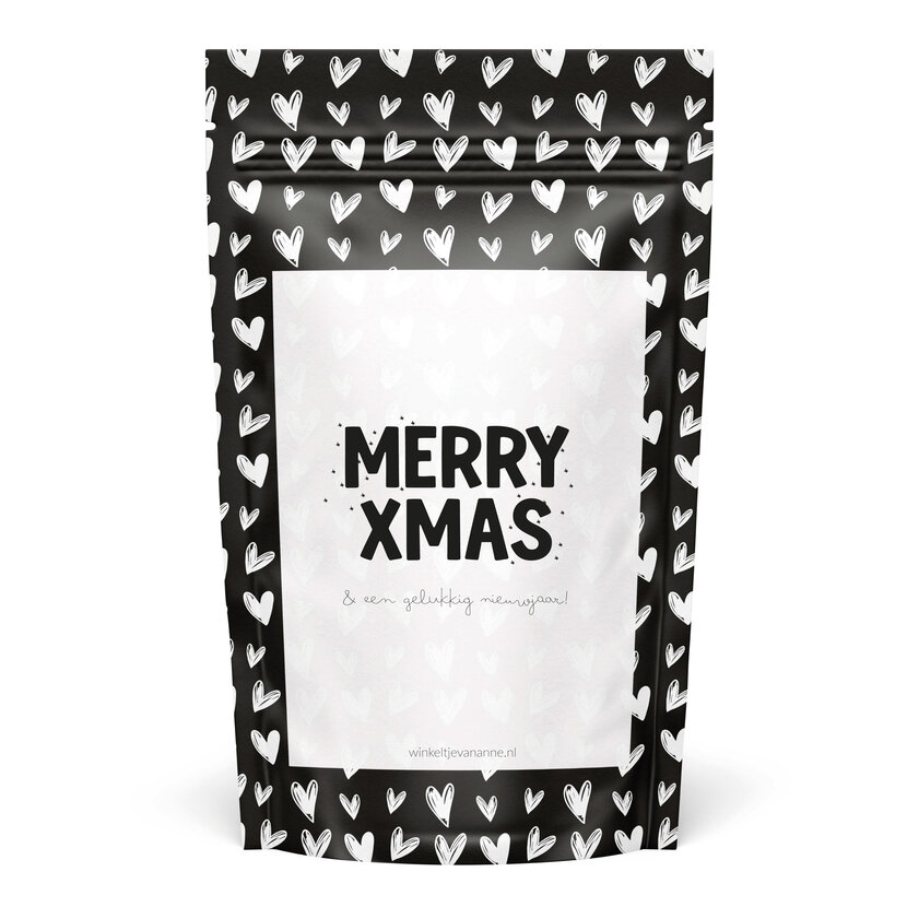 Sweeties | Snoepzak hartjes | Merry Xmas 2025