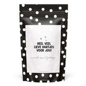 Sweeties | Snoepzak dots | Hartjes feestdagen
