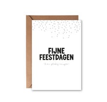 Kerstkaart | Fijne feestdagen