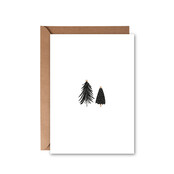 Kerstkaart | Boompjes