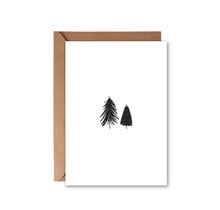Kerstkaart | Boompjes