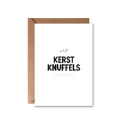 Kerstkaart | Kerstknuffels