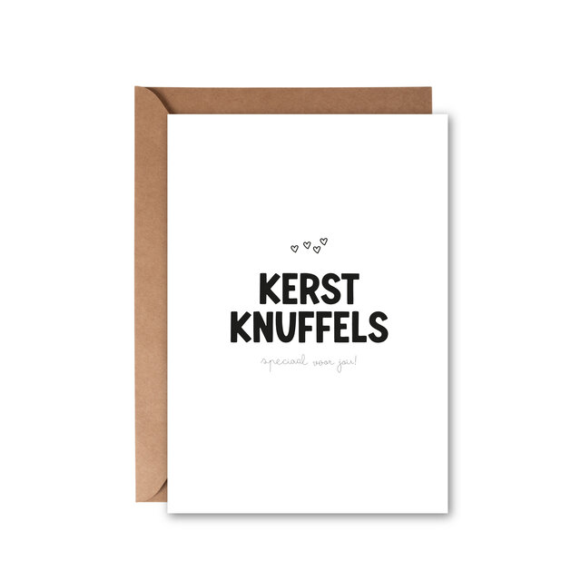 Kerstkaart | Kerstknuffels