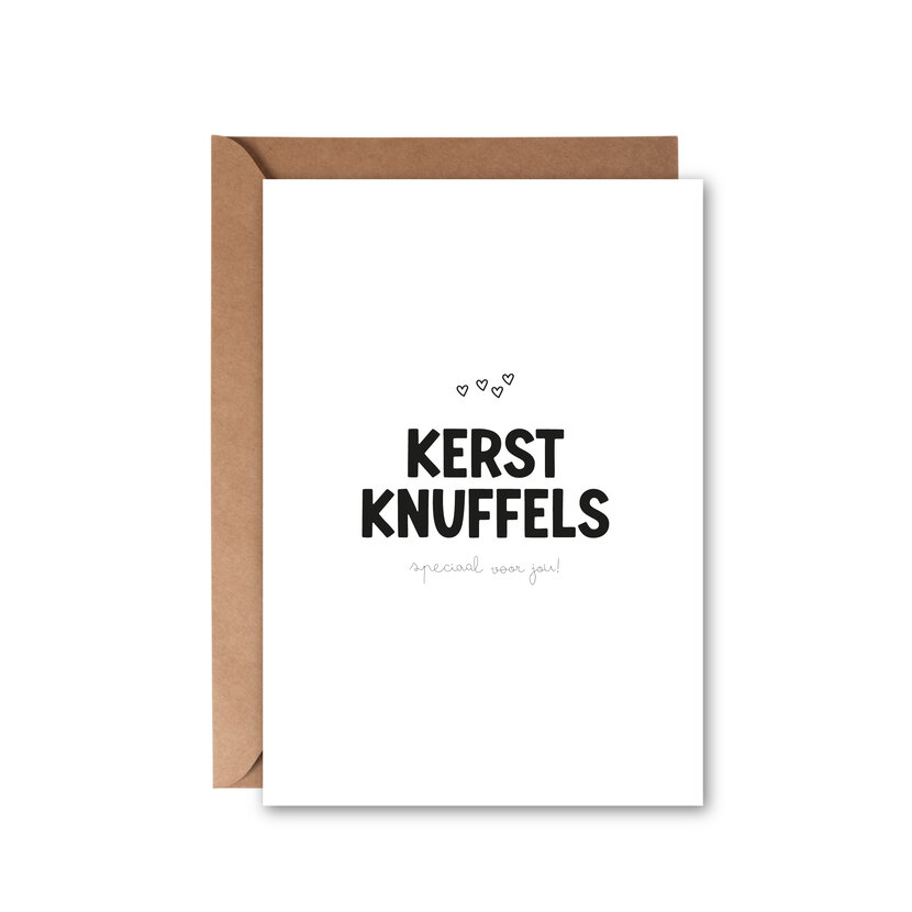 Kerstkaart | Kerstknuffels