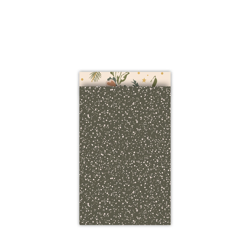 Kadozakjes | Twinklin Stars Groen | Per 5 stuks