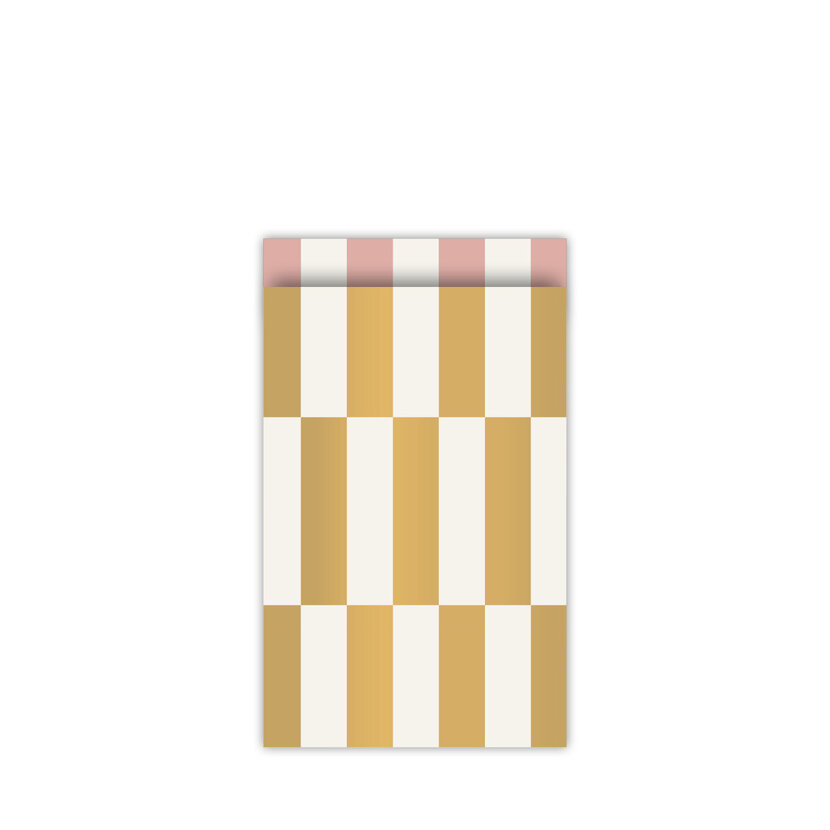 Kadozakjes | Blocks Goud | Per 5 stuks