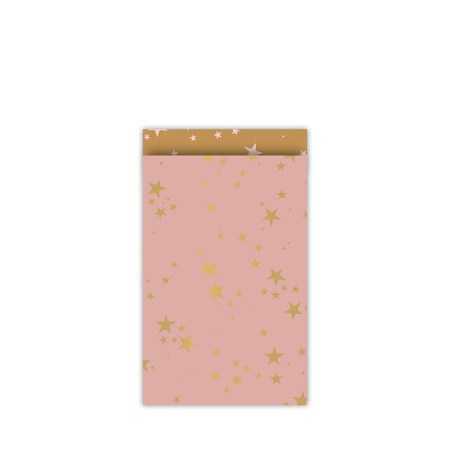 Kadozakjes | Stars Roze | Per 5 stuks