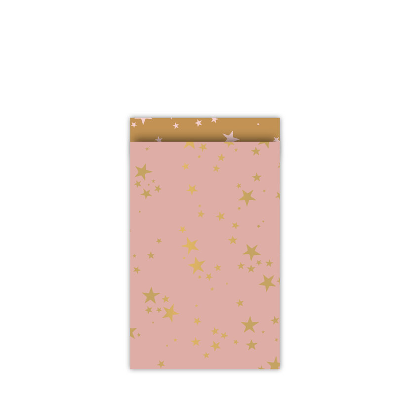 Kadozakjes | Stars Roze | Per 5 stuks